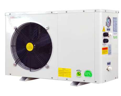 Monoblock-Luft-Wasser-Wärmepumpe für Warmwasser